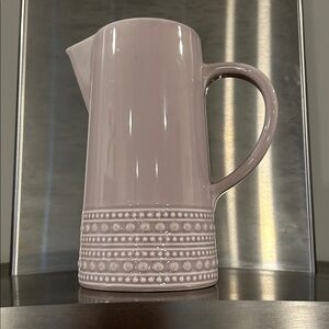 MatCeramica Lavender Pitcher Simple Design with Handle made in Portugal Ceramic